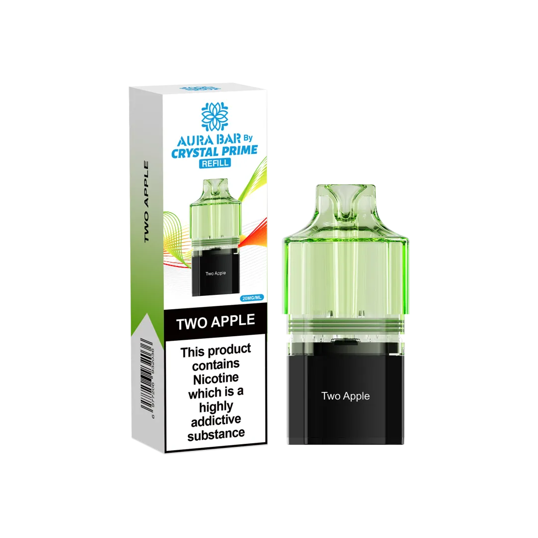 Crystal Prime 10000 Prefilled Refill Pods| Aura Bar | Only £5.99 | Any 3 for £16