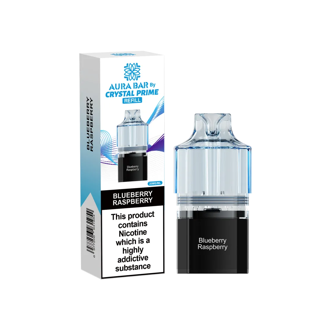 Crystal Prime 10000 Prefilled Refill Pods| Aura Bar | Only £5.99 | Any 3 for £16