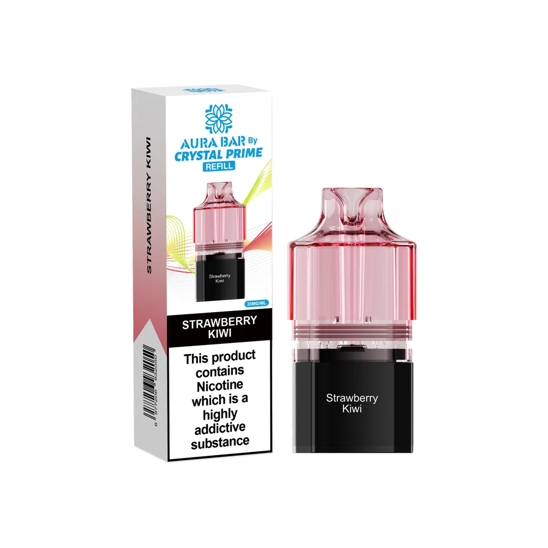 Crystal Prime 10000 Prefilled Refill Pods| Aura Bar | Only £5.99 | Any 3 for £16