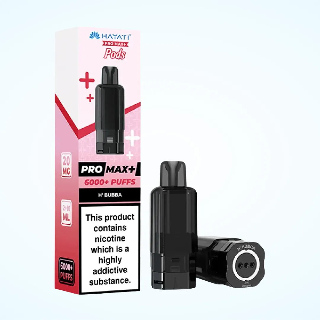 Hayati Pro Max Plus 6K Prefilled Refill Pods | Only £6.99 | Any 3 for £18