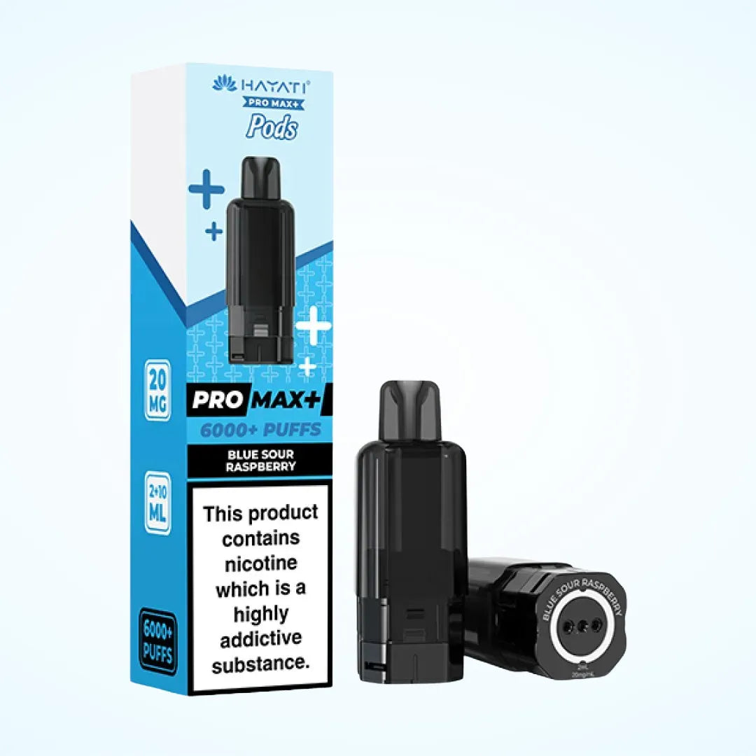 Hayati Pro Max Plus 6K Prefilled Refill Pods | Only £6.99 | Any 3 for £18
