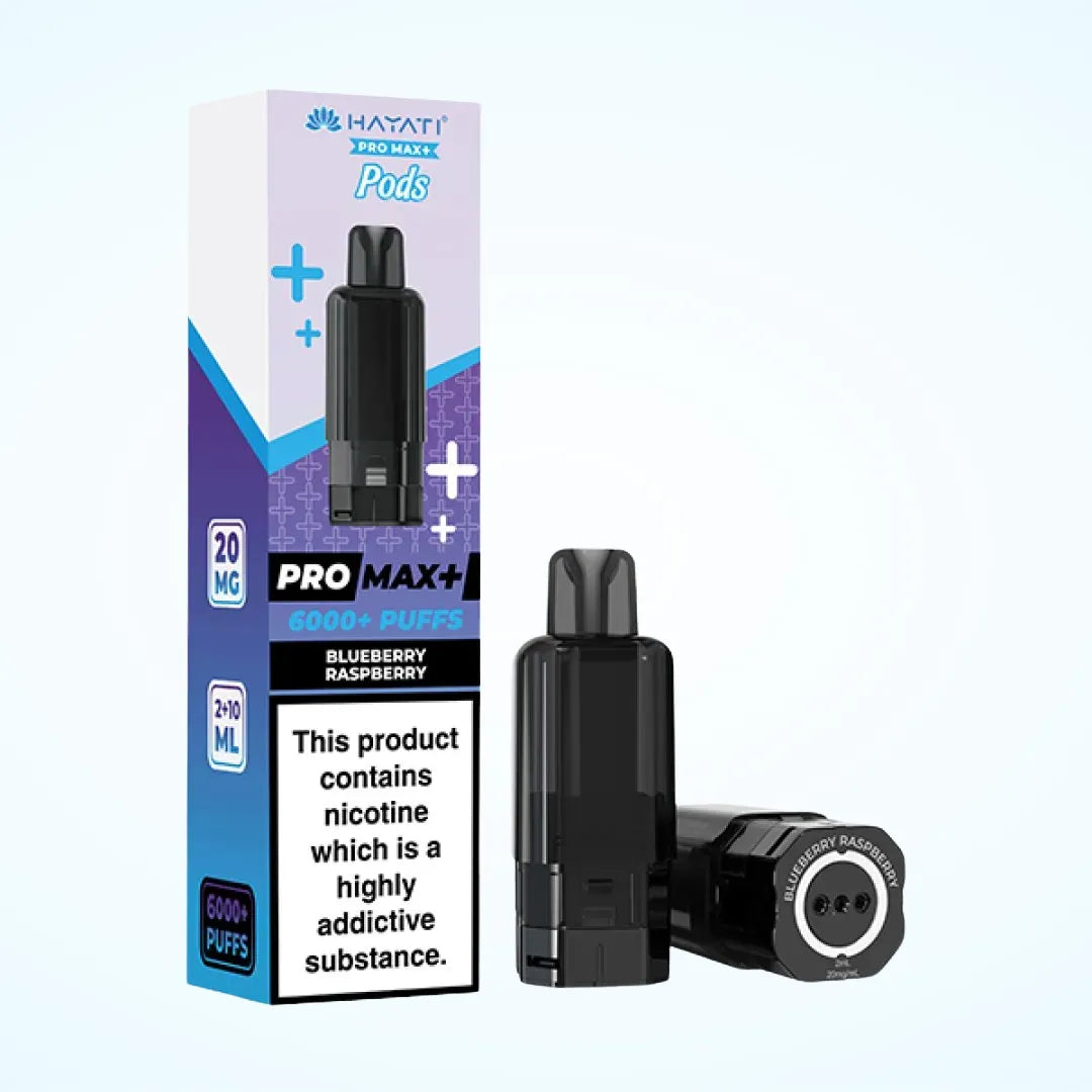 Hayati Pro Max Plus 6K Prefilled Refill Pods | Only £6.99 | Any 3 for £18
