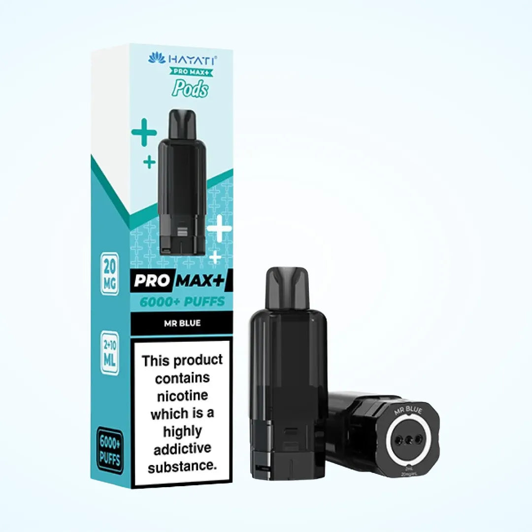 Hayati Pro Max Plus 6K Prefilled Refill Pods | Only £6.99 | Any 3 for £18