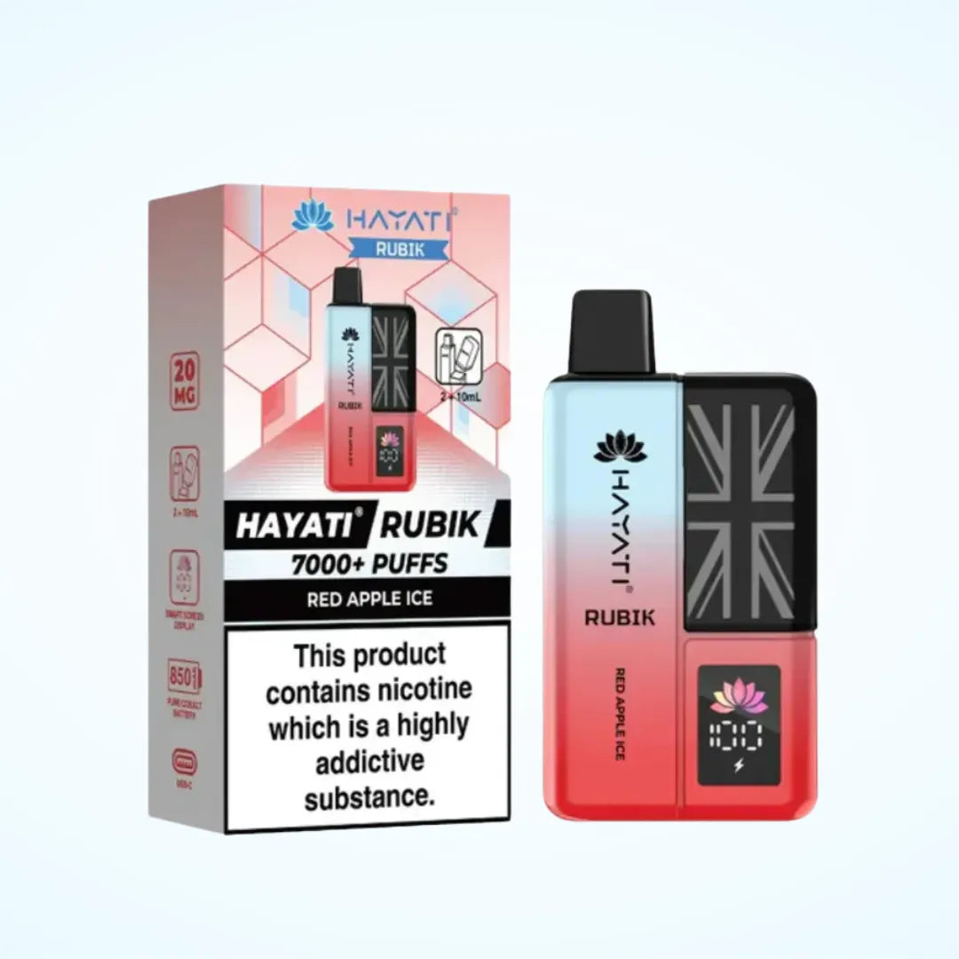 Hayati Rubik 7000 Puffs Prefilled Vape Kit | Only £8.99 | Any 3 for £26