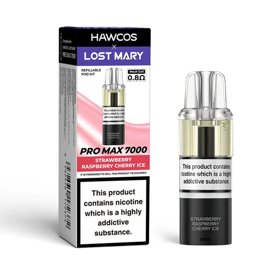 Hawcos x Lost Mary Pro Max 7000 Prefilled Refill Pods | Only £6.49 | Any 3 for £16.99