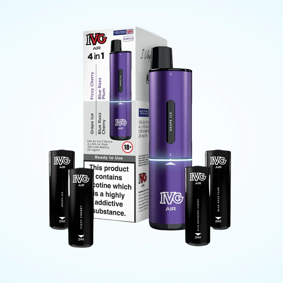 IVG Air 4-in-1 2400 Puffs Prefilled Pod Kit | Only £8.99 | Any 3 for £25