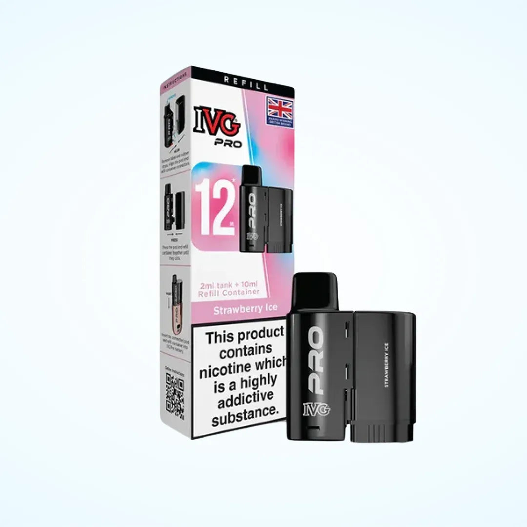 IVG Pro 12 Prefilled Pods | Only £6.99 | Buy 3 for 18