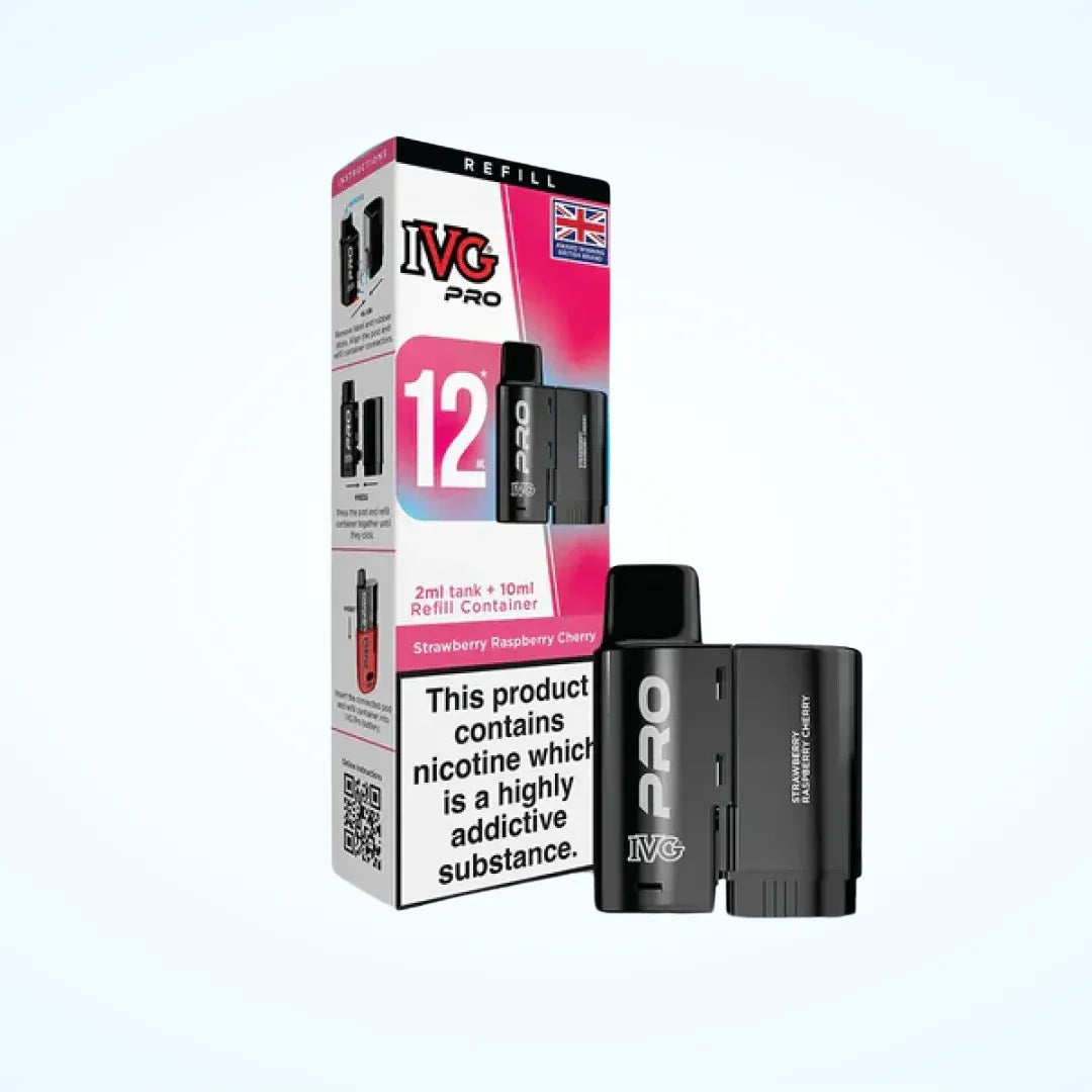 IVG Pro 12 Prefilled Pods | Only £6.99 | Buy 3 for 18