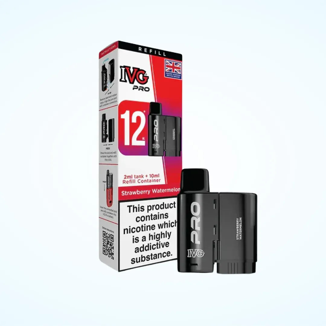 IVG Pro 12 Prefilled Pods | Only £6.99 | Buy 3 for 18