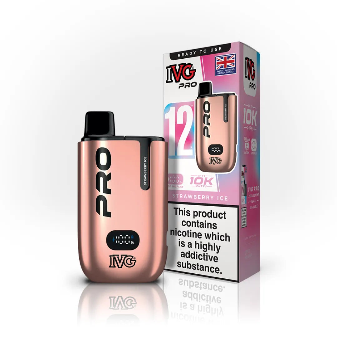 IVG Pro 12 10K Puffs Starter Kit | Only £8.99 | Any 3 for £24