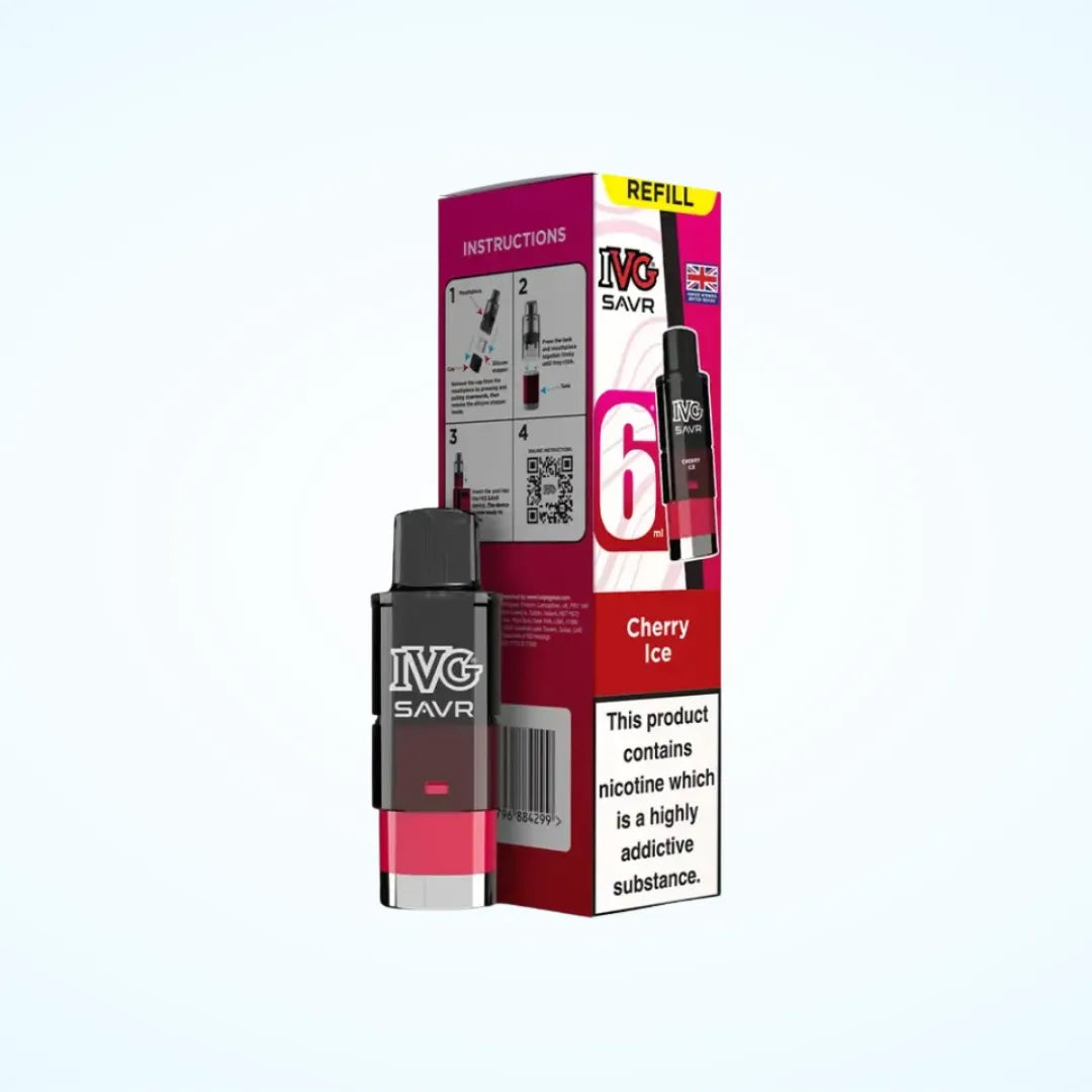 IVG SAVR Prefilled Pods | Only £4.99 | Any 3 for 14