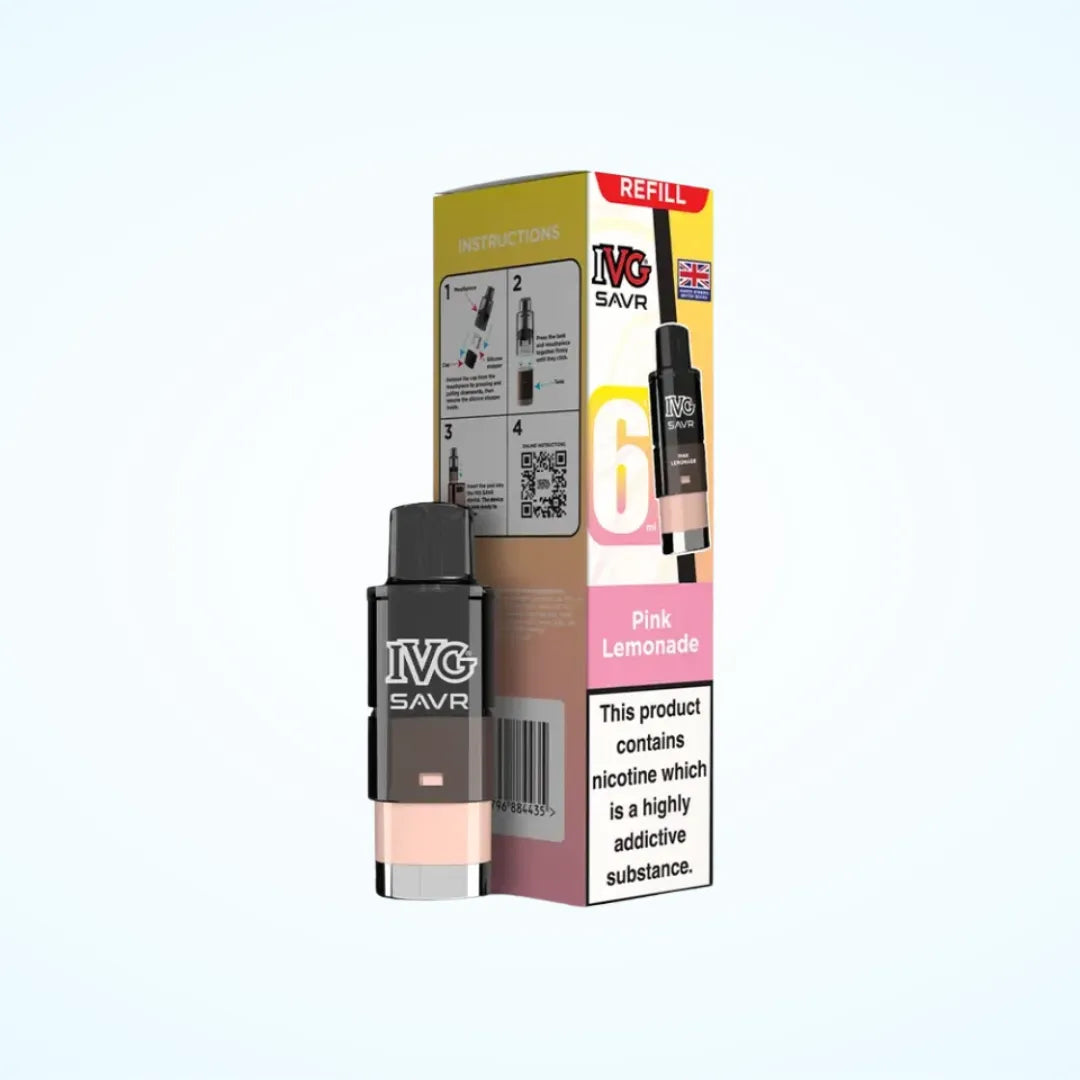 IVG SAVR Prefilled Pods | Only £4.99 | Any 3 for 14