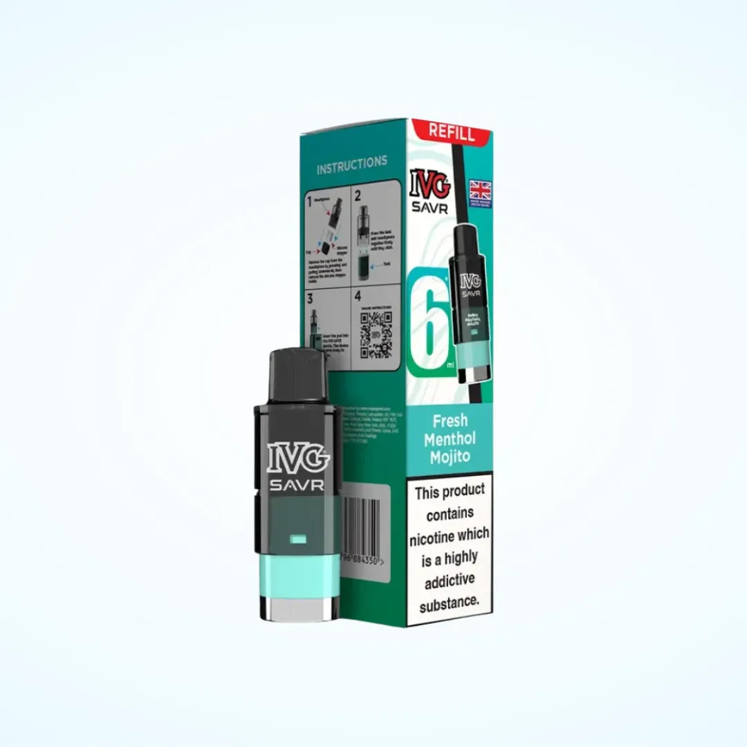 IVG SAVR Prefilled Pods | Only £4.99 | Any 3 for 14