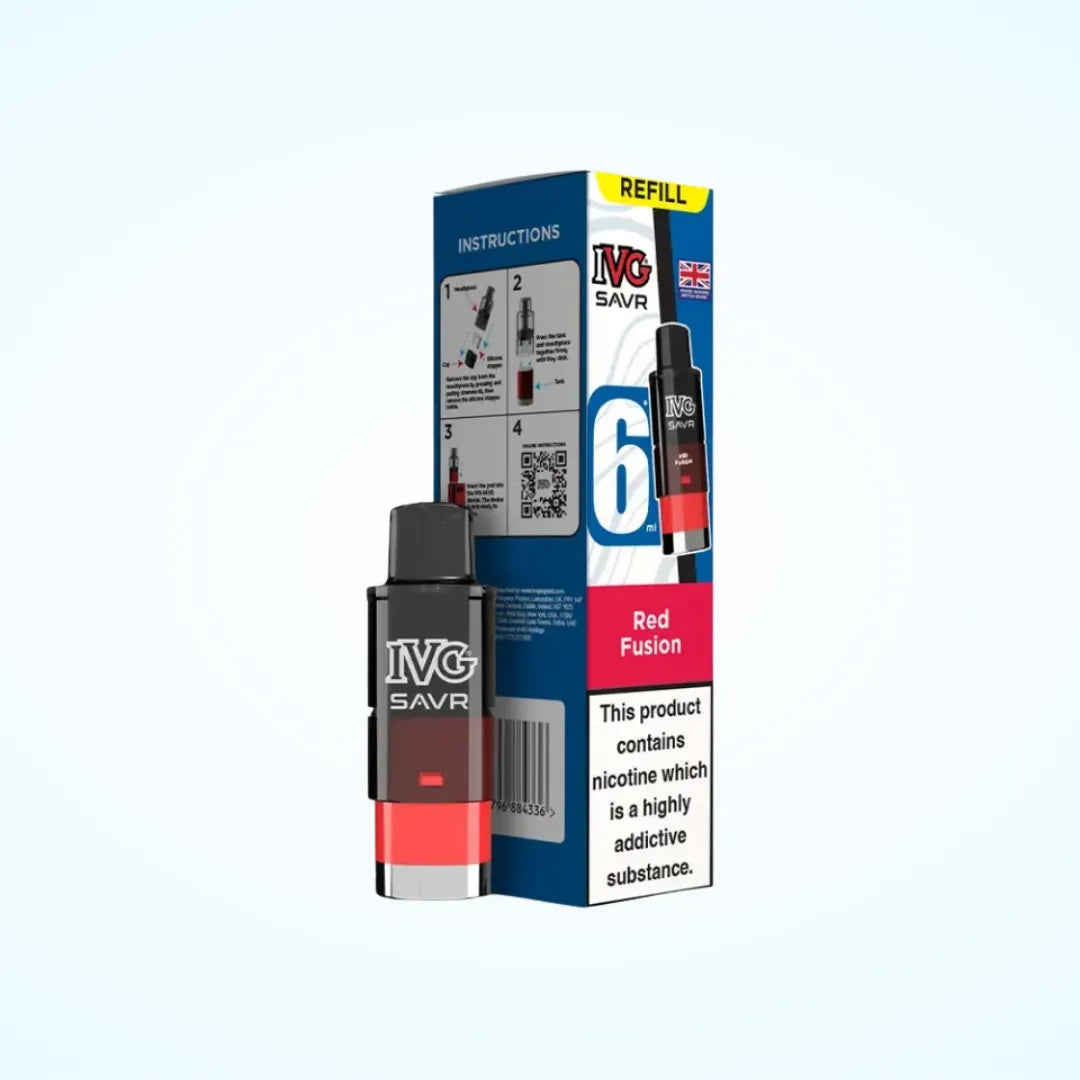 IVG SAVR Prefilled Pods | Only £4.99 | Any 3 for 14