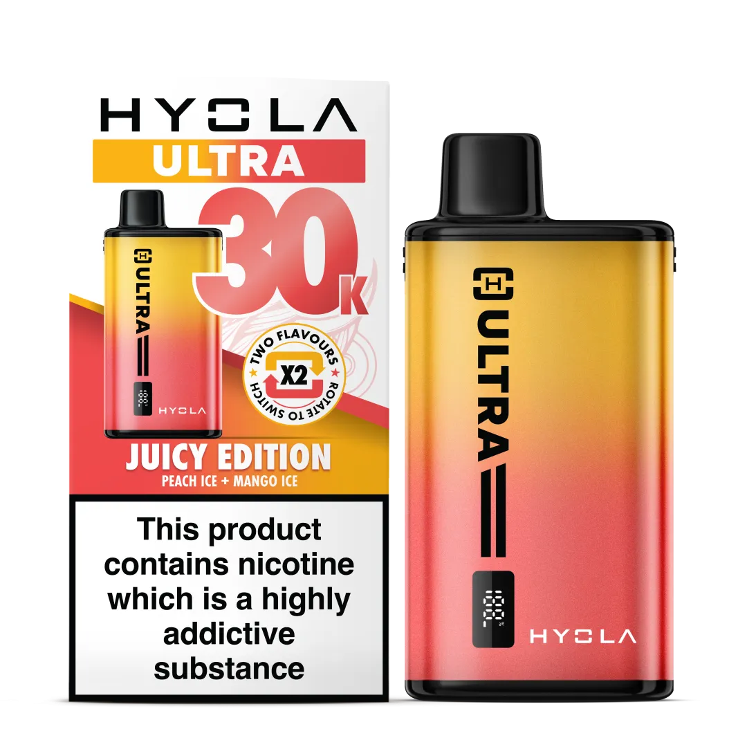 Hyola Ultra 30K Puffs Prefilled Pod Kit | Only £9.99 | Any 3 for £27
