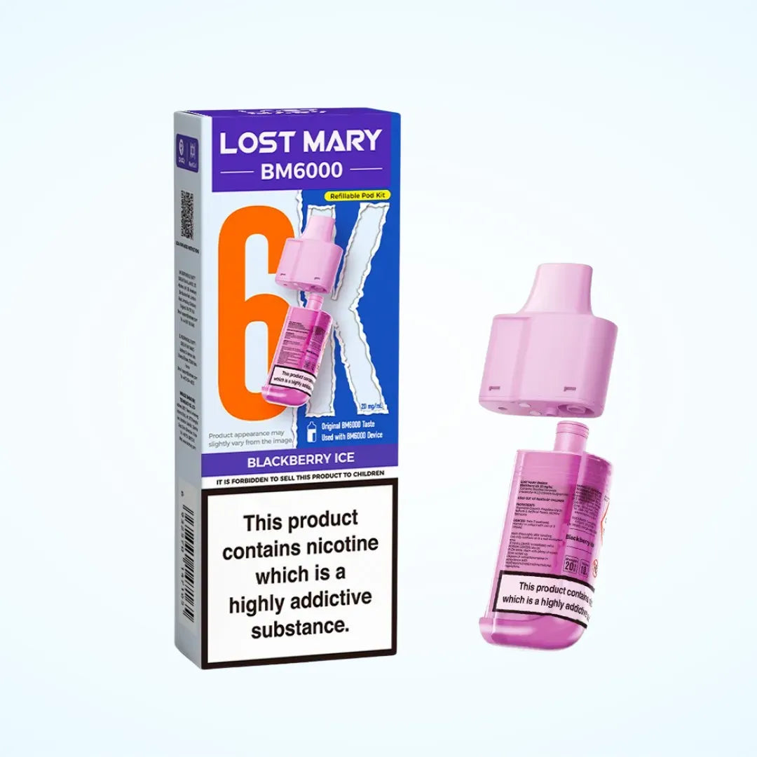Lost Mary BM6000 Prefilled Refill Pods | Only £6.99 | Any 3 for 20
