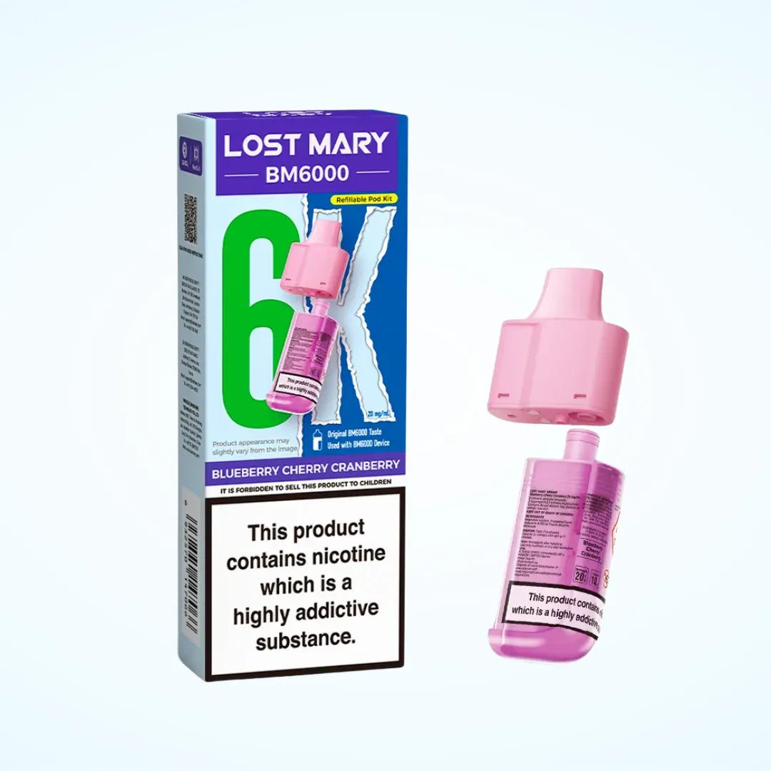 Lost Mary BM6000 Prefilled Refill Pods | Only £6.99 | Any 3 for 20