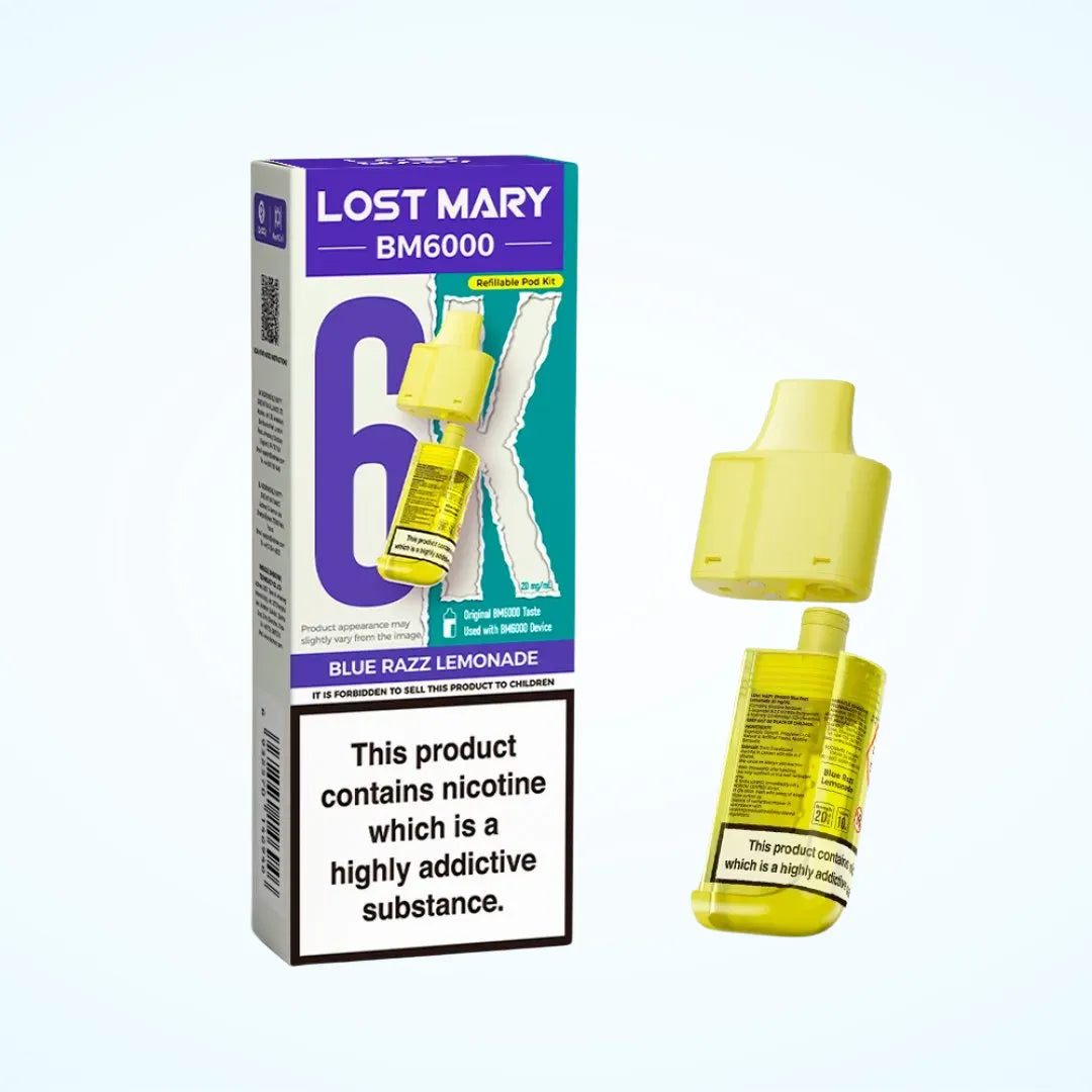 Lost Mary BM6000 Prefilled Refill Pods | Only £6.99 | Any 3 for 20
