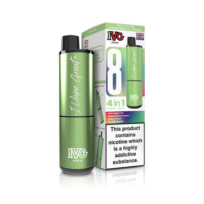 IVG 2400 Puffs Rechargeable Pod Vape Kit | Only £8.99 | Any 3 for £24