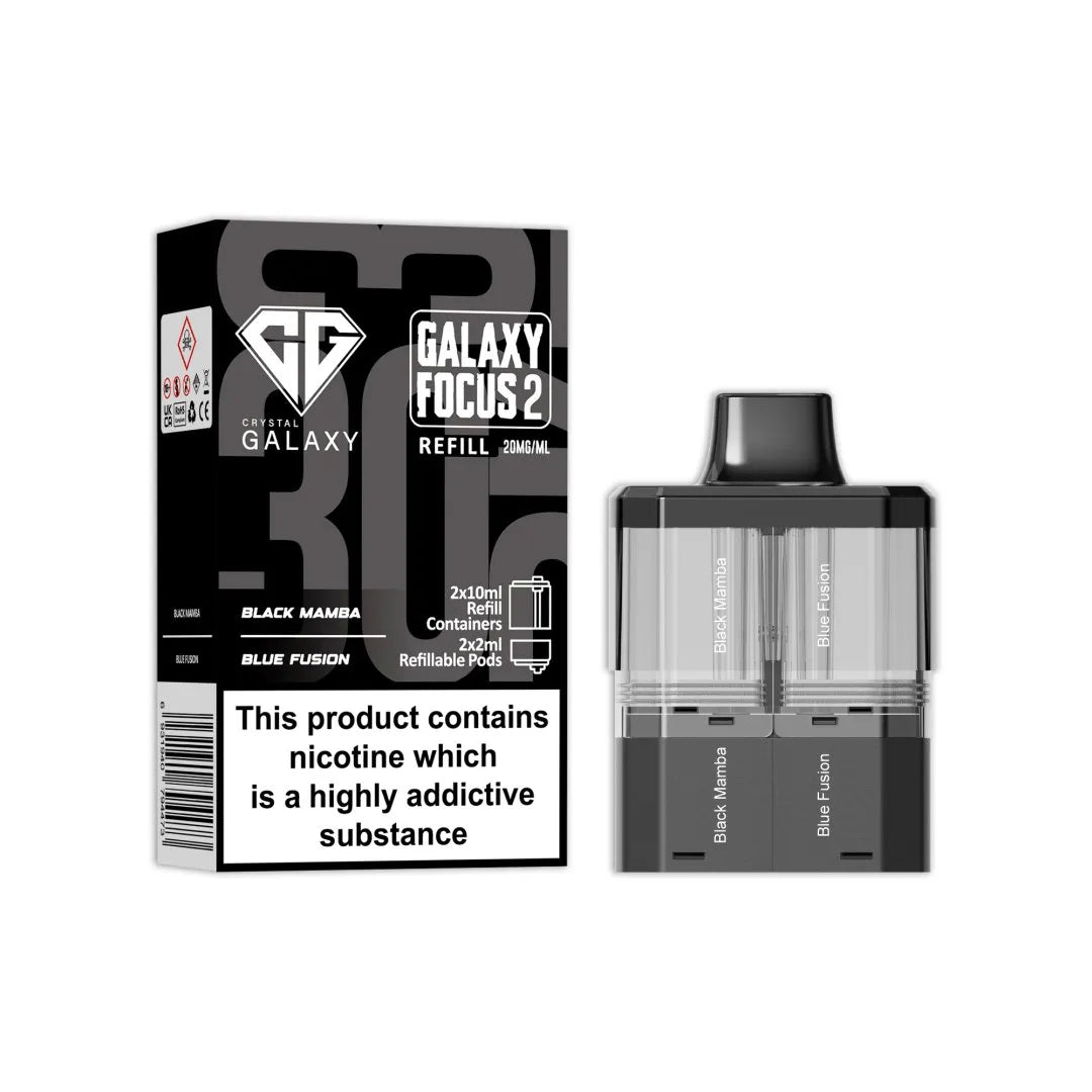 Crystal Galaxy Focus 2 30K Refill Pods | Only £7.99 | Any 3 for £21