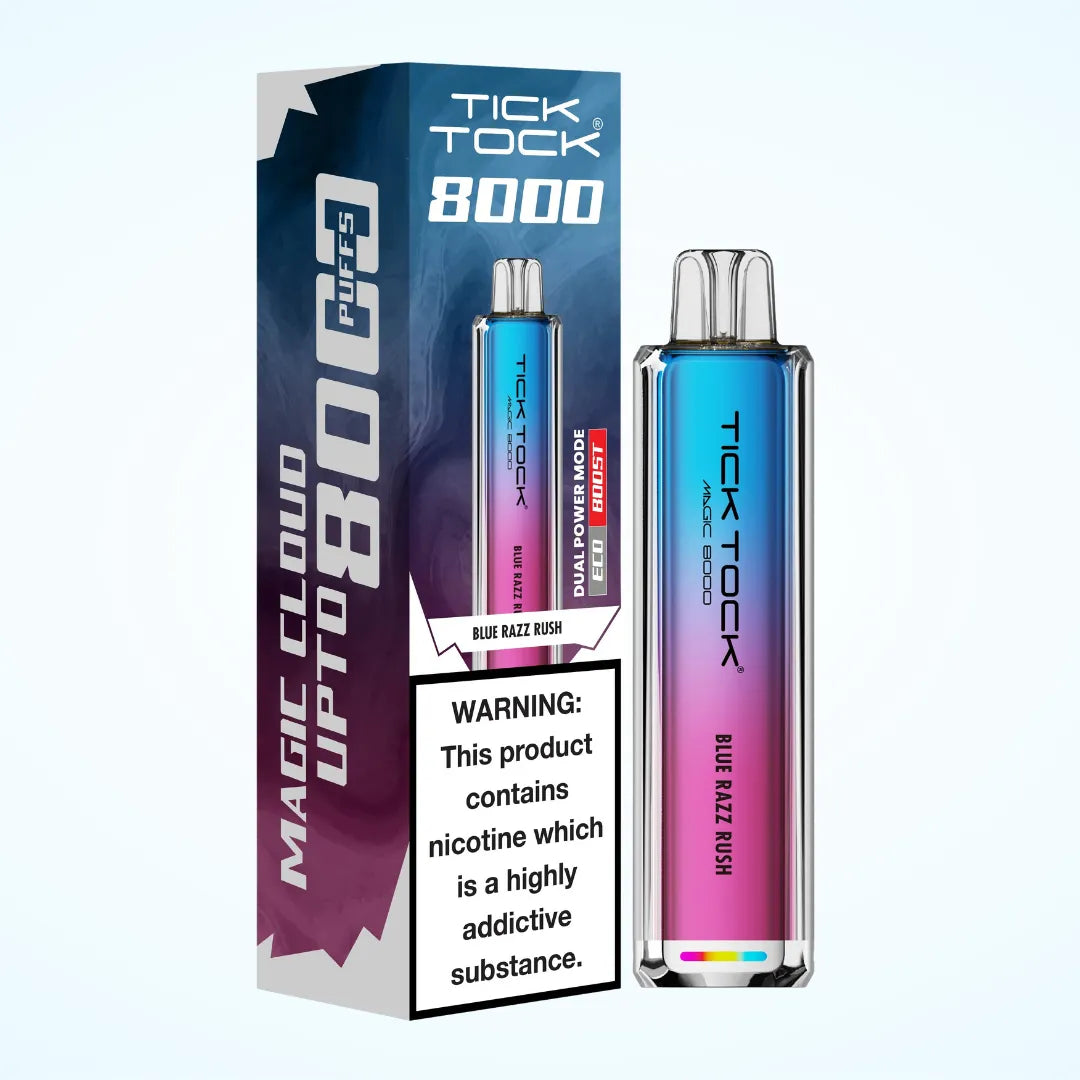 Tick Tock Magic 8000 Puffs Vape Kit | Only £7.99 | Any 3 for £20