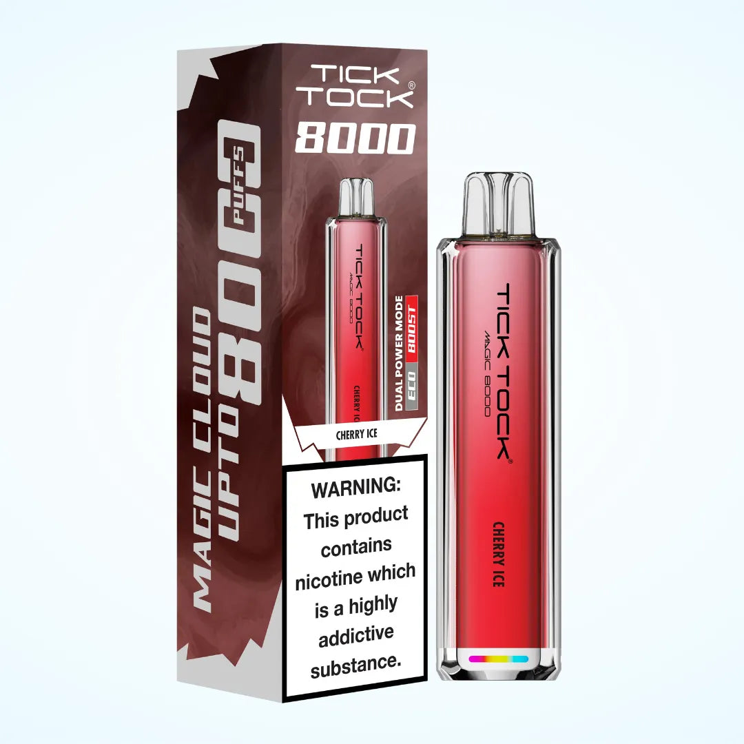 Tick Tock Magic 8000 Puffs Vape Kit | Only £7.99 | Any 3 for £20