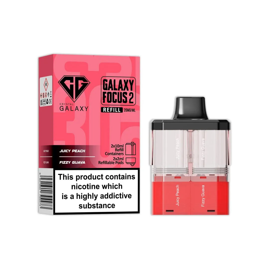 Crystal Galaxy Focus 2 30K Refill Pods | Only £7.99 | Any 3 for £21