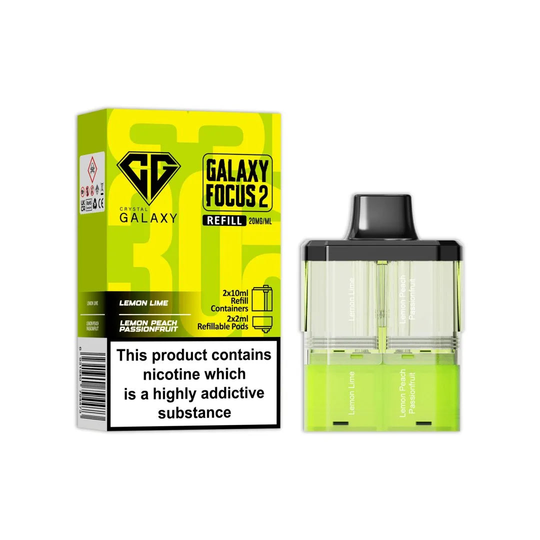 Crystal Galaxy Focus 2 30K Refill Pods | Only £7.99 | Any 3 for £21