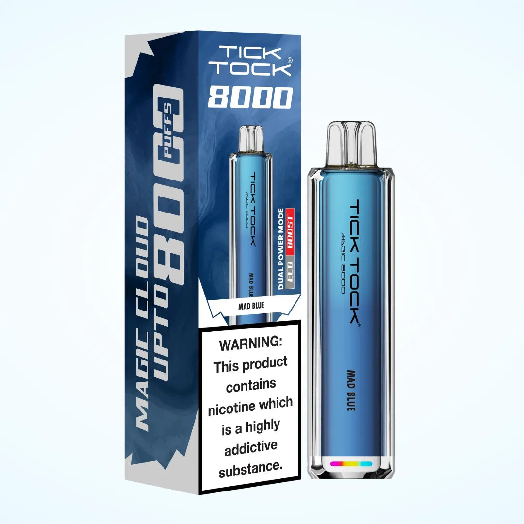 Tick Tock Magic 8000 Puffs Vape Kit | Only £7.99 | Any 3 for £20