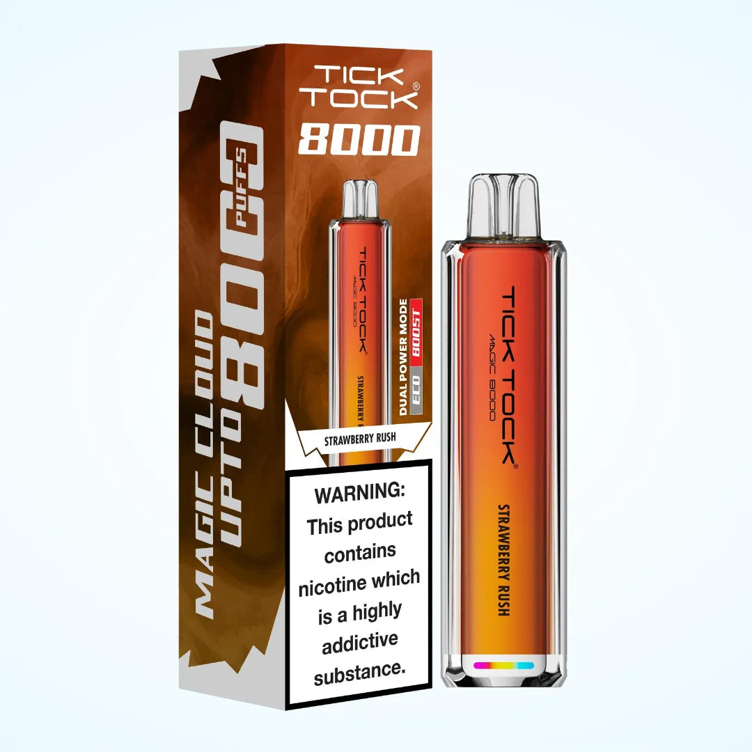 Tick Tock Magic 8000 Puffs Vape Kit | Only £7.99 | Any 3 for £20