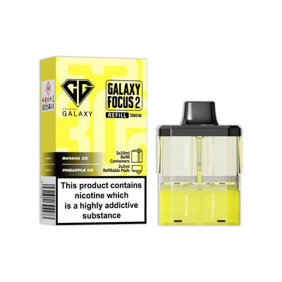 Crystal Galaxy Focus 2 30K Refill Pods | Only £7.99 | Any 3 for £21