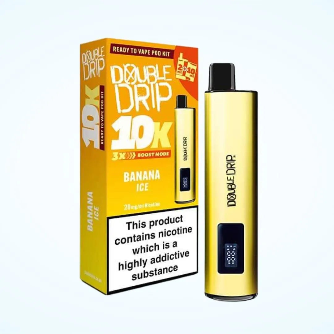 Double Drip 10K Puffs Prefilled Pod Kit | Only £8.99 | Any 3 for £24