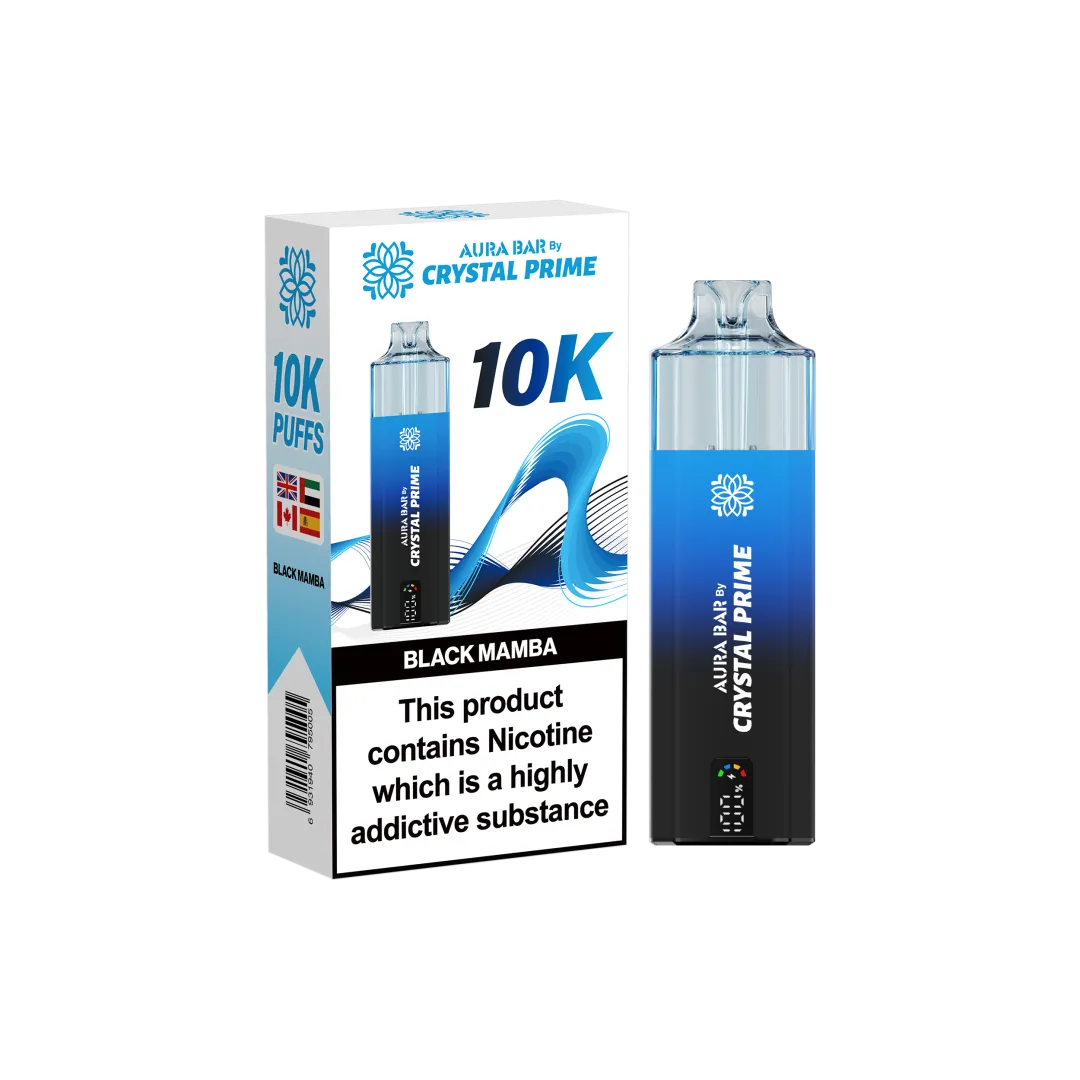 Crystal Prime 10000 Puffs Prefilled Pod Kit | Only £6.99 | Any 3 for £18