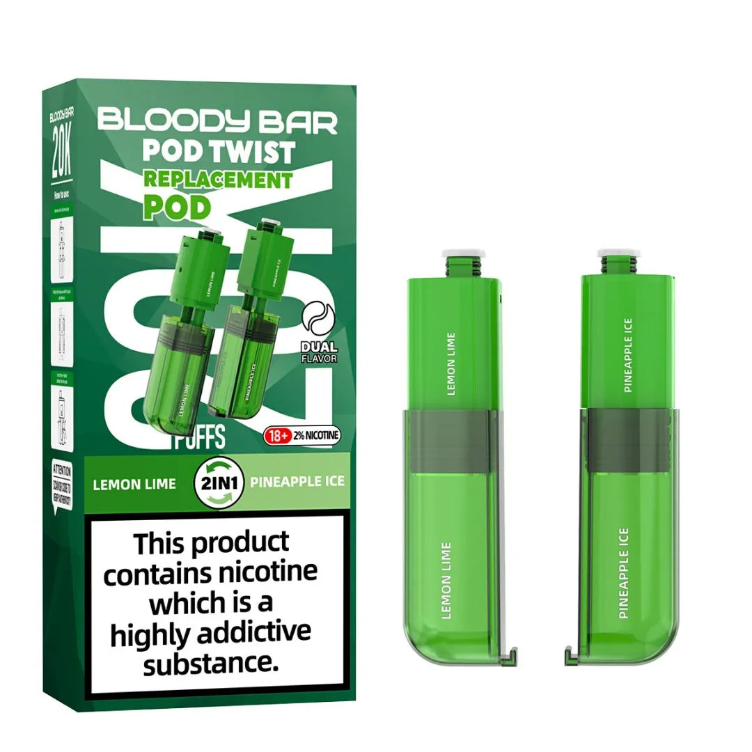 Bloody Bar Ultra Twist 20K Refill Pods | Only £7.99 | Any 3 for £21