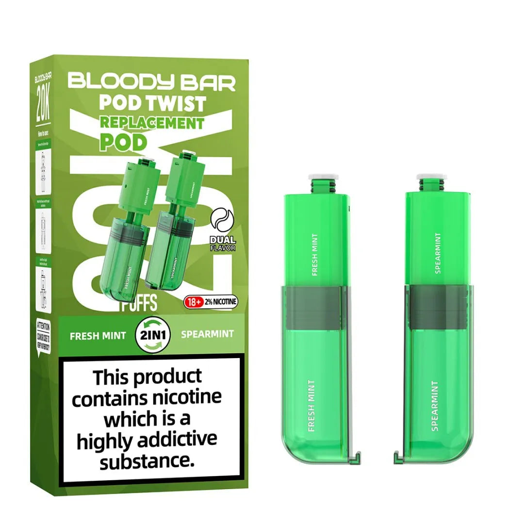 Bloody Bar Ultra Twist 20K Refill Pods | Only £7.99 | Any 3 for £21