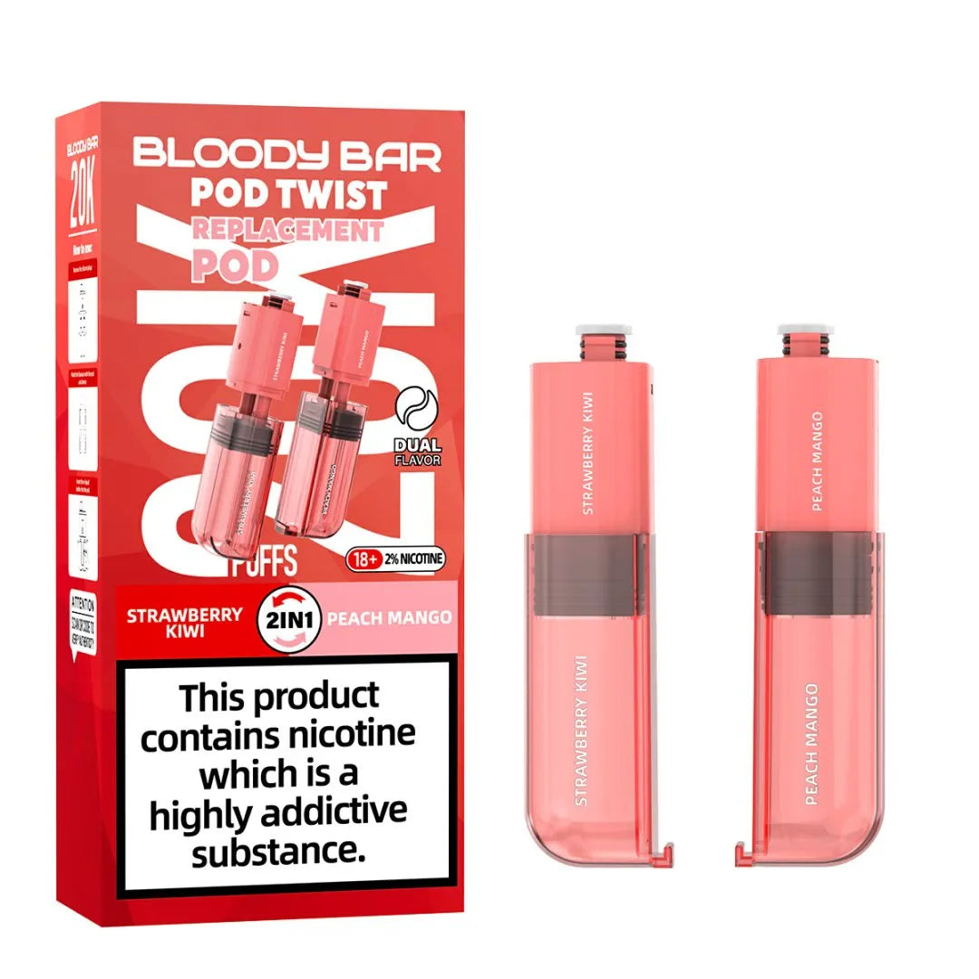 Bloody Bar Ultra Twist 20K Refill Pods | Only £7.99 | Any 3 for £21