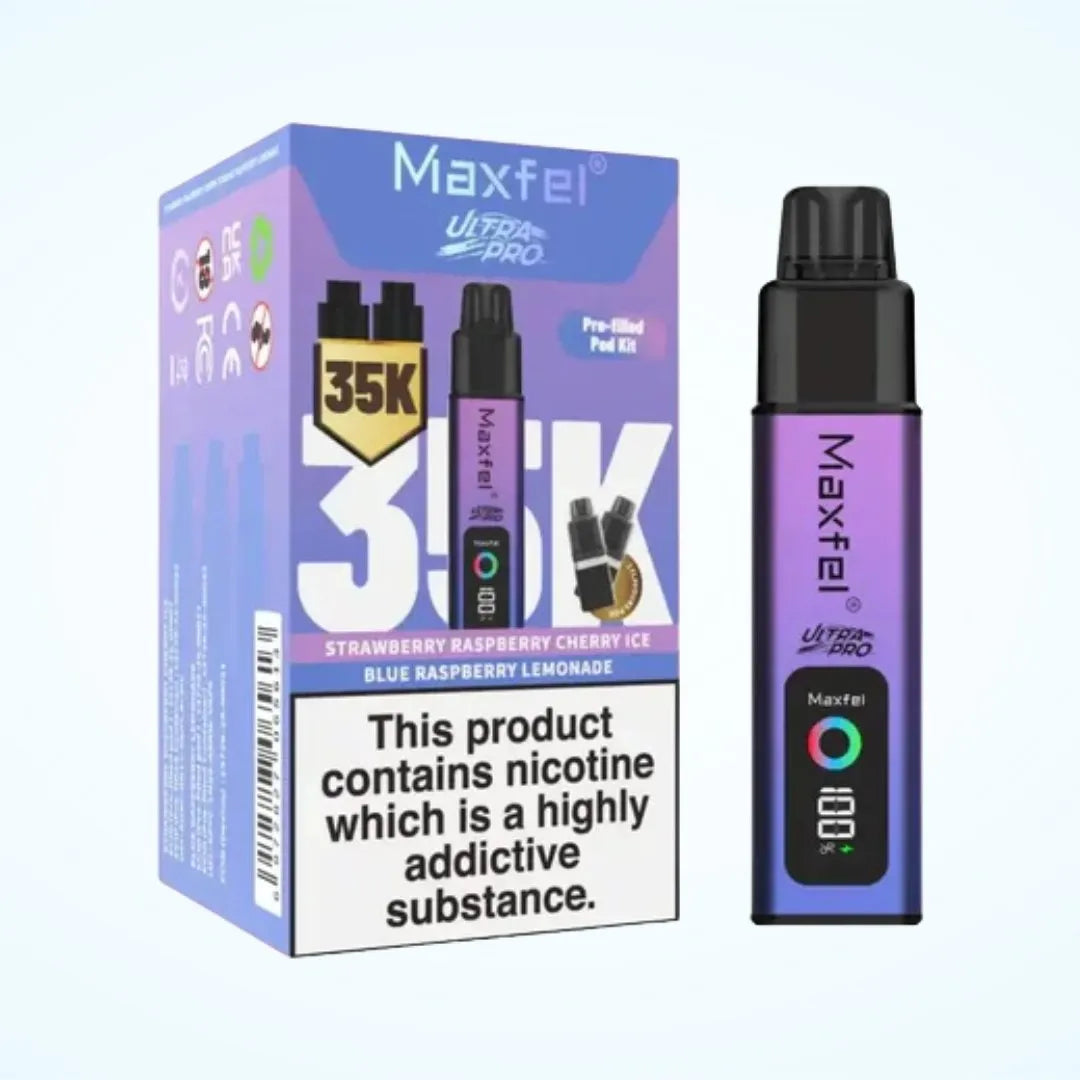 Maxfel Ultra Pro 35K Prefilled Vape Kit | Only £10.99 | Any 3 for £30