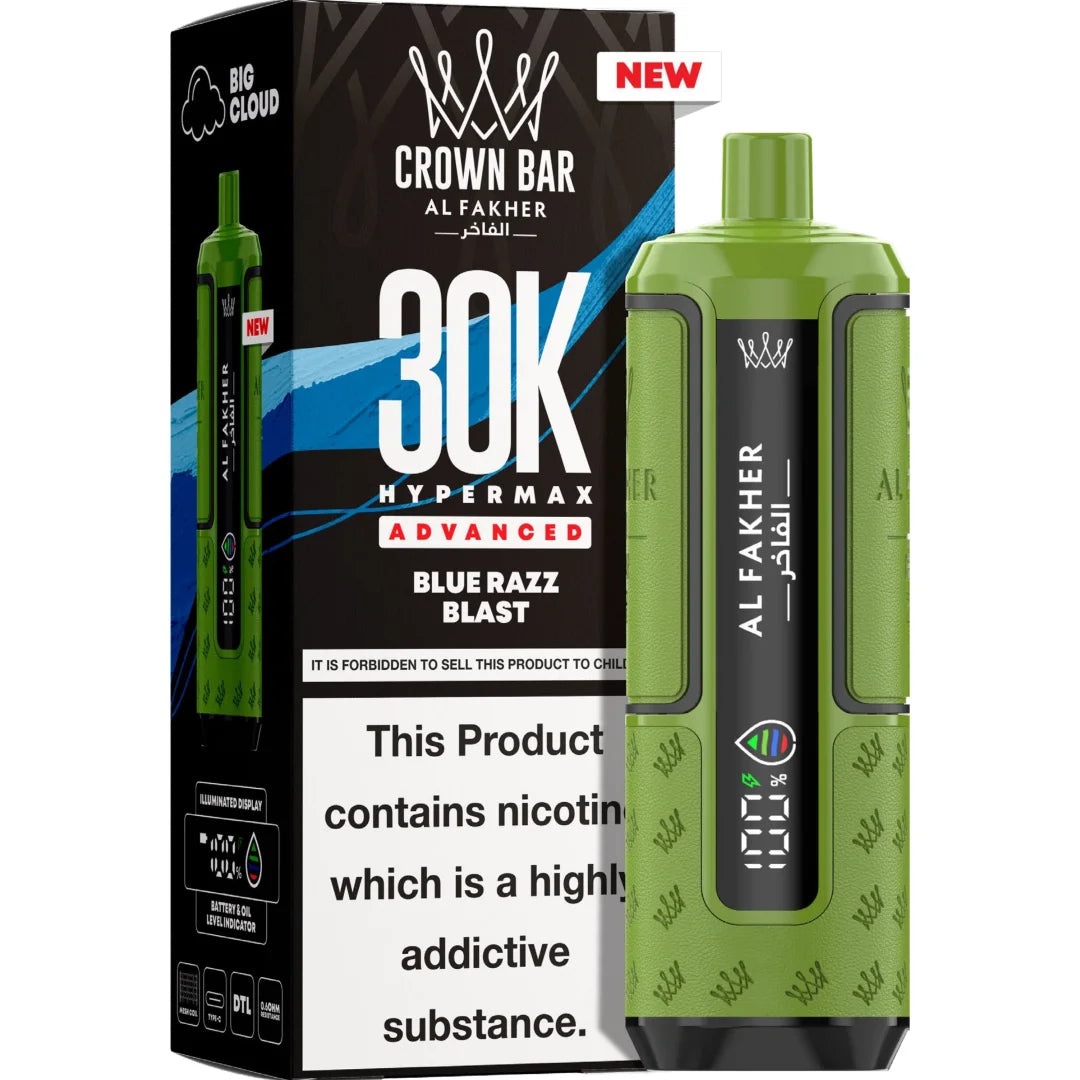 Al Fakher Hypermax 30K Puffs Prefilled Vape Kit | Only £10.99 | Any 3 for £30