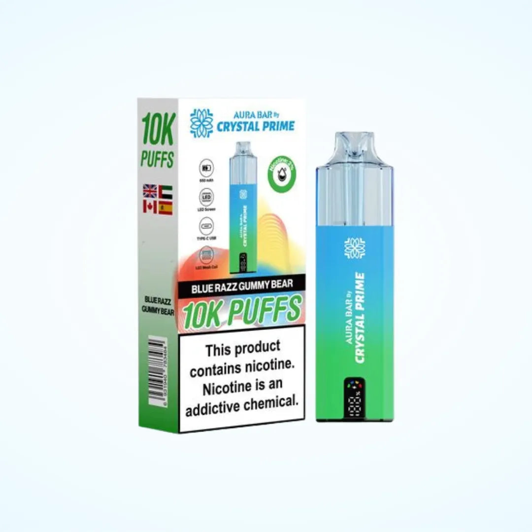 Crystal Prime 10000 Puffs Prefilled Pod Kit | Only £6.99 | Any 3 for £18