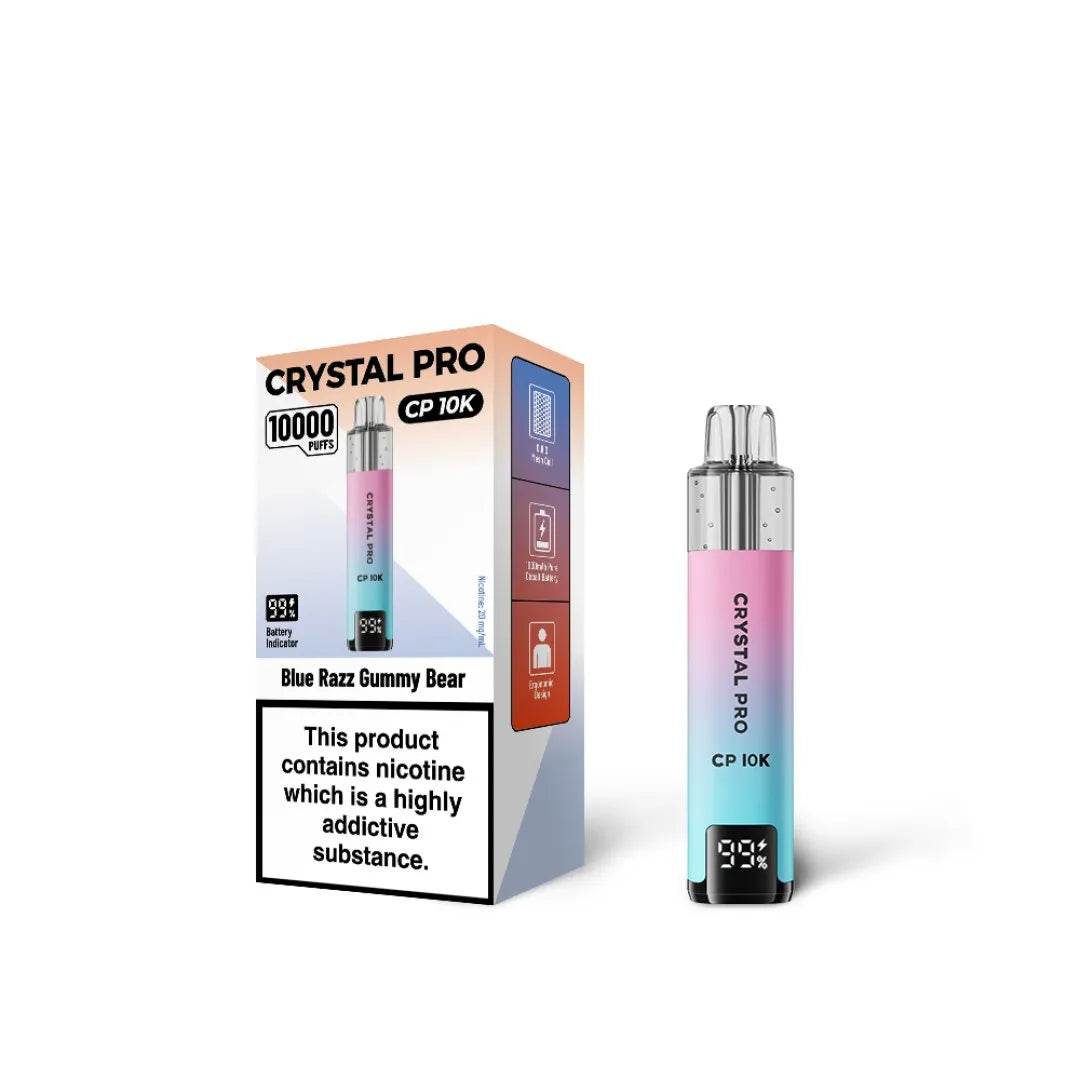 Crystal Pro CP 10K Puffs Prefilled Pod Kit | Only £8.99 | Any 3 for £24