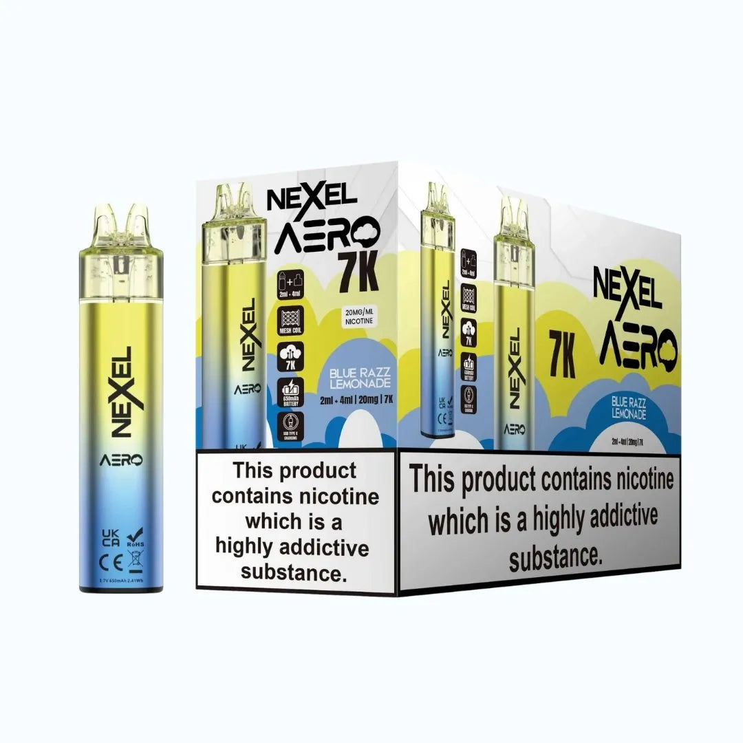 Nexel Aero 7000 Puffs Prefilled Pod Kit | Only £7.99 | Any 3 for £21
