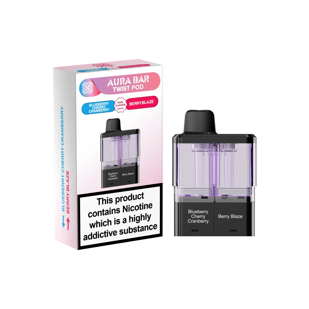 Aura Bar Twist 40K Refill Pods | Only £7.99 | Any 3 for £21