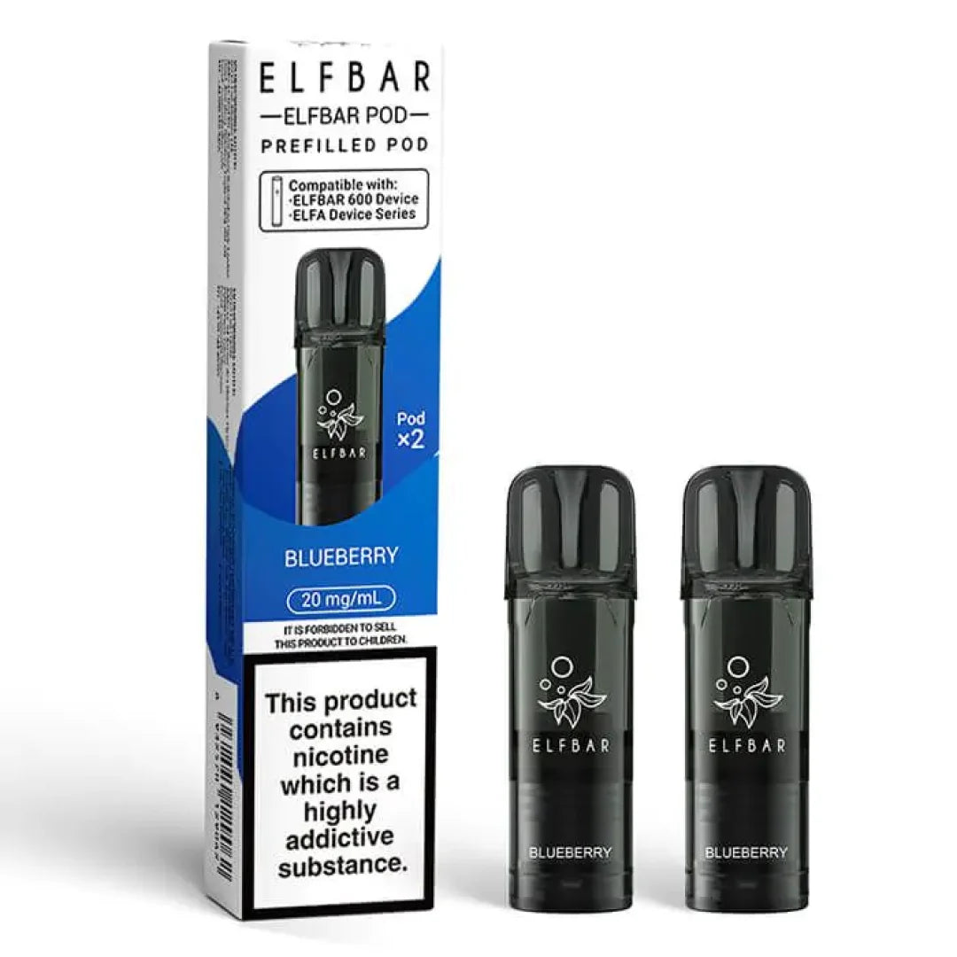 Elf Bar 600 Prefilled Refill Pods | Only £5.49 | Any 3 for £15