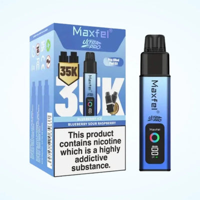 Maxfel Ultra Pro 35K Prefilled Vape Kit | Only £10.99 | Any 3 for £30