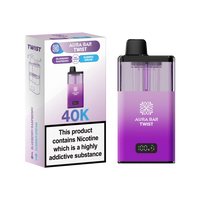 Aura Bar Twist 40K Puffs Prefilled Pod Kit | Only £10.99 | Any 3 for £30