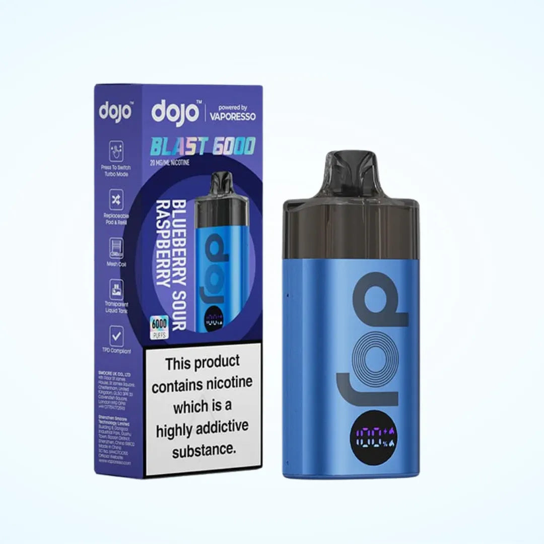 Vaporesso Dojo Blast 6000 Puffs Prefilled Pod Vape Kit | Only £7.99 | Any 3 for £22