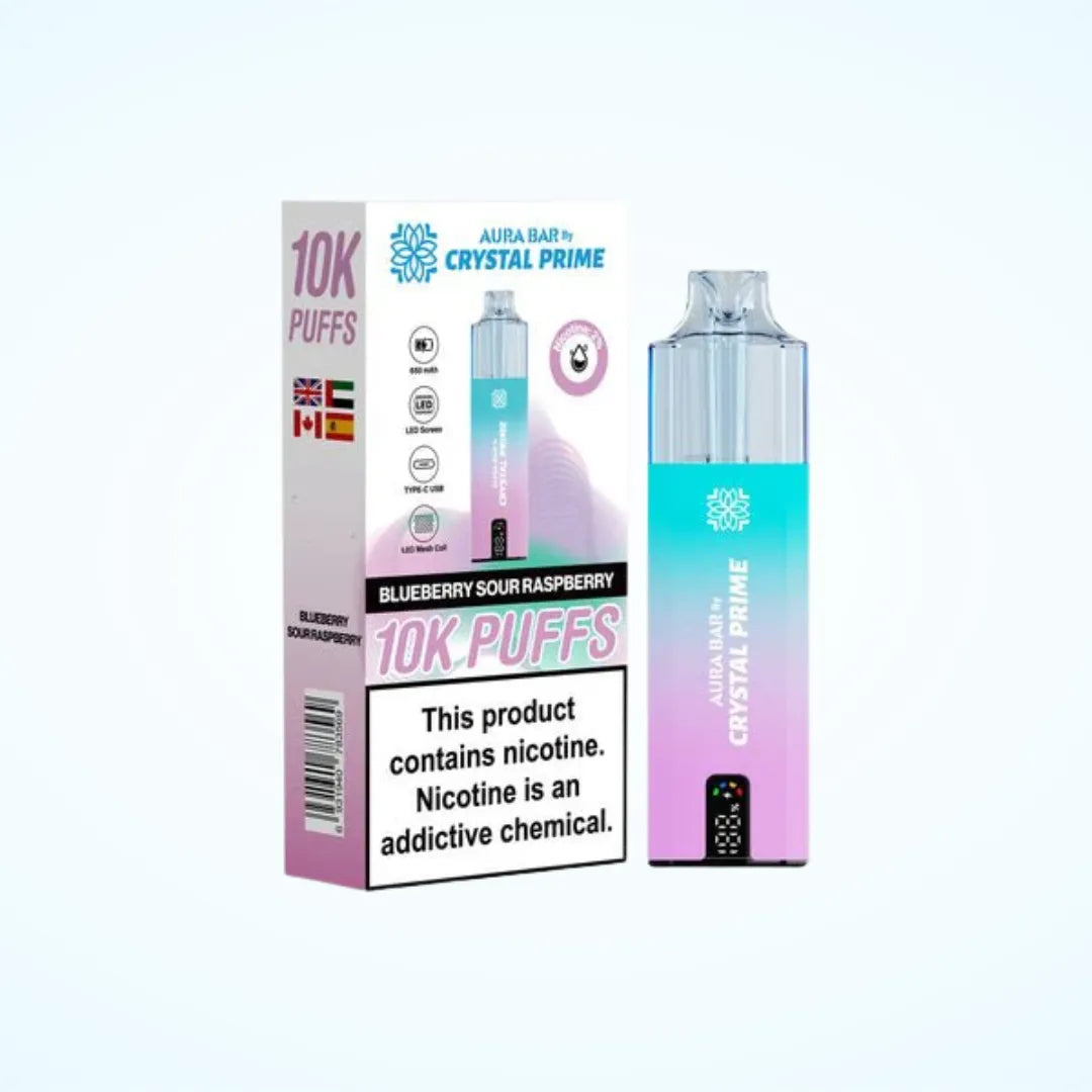 Crystal Prime 10000 Puffs Prefilled Pod Kit | Only £6.99 | Any 3 for £18