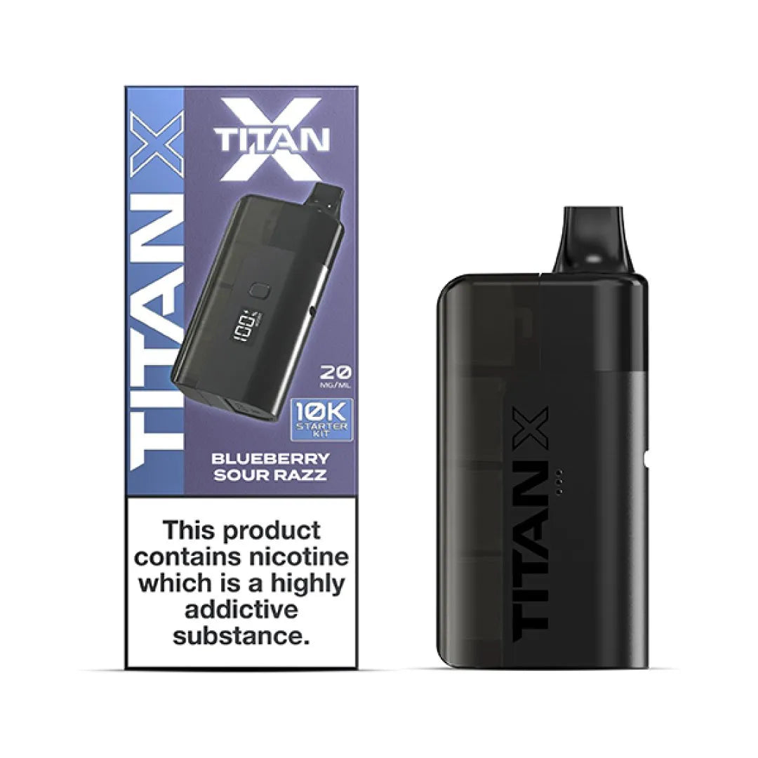 Titan X 10K Puffs Prefilled Vape Kit | Only £9.99 | Any 3 for £27