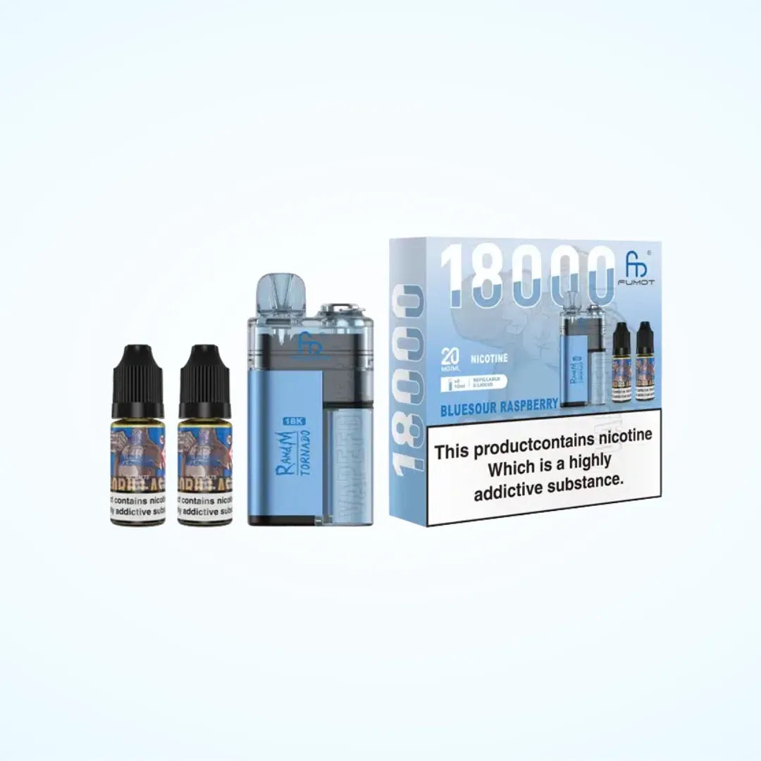 RANDM Fumot Tornado 18000 Puffs Vape Kit | Only £10.99| Any 3 for £30