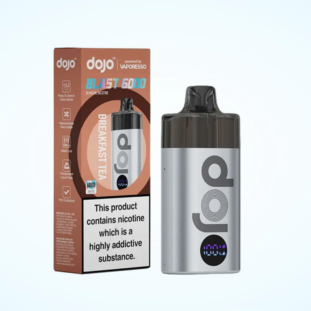 Vaporesso Dojo Blast 6000 Puffs Prefilled Pod Vape Kit | Only £7.99 | Any 3 for £22
